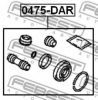 ITAL1 K68020255AB Repair Kit, brake caliper